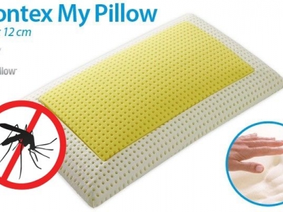 Stop alle zanzare grazie al guanciale Moontex My Pillow Giallo vivo (anti-zanzara) di Mollyflex